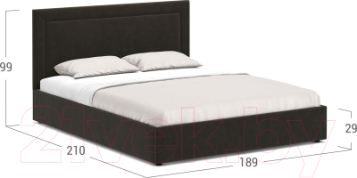 Двуспальная кровать Moon Family 1258 / MF005577