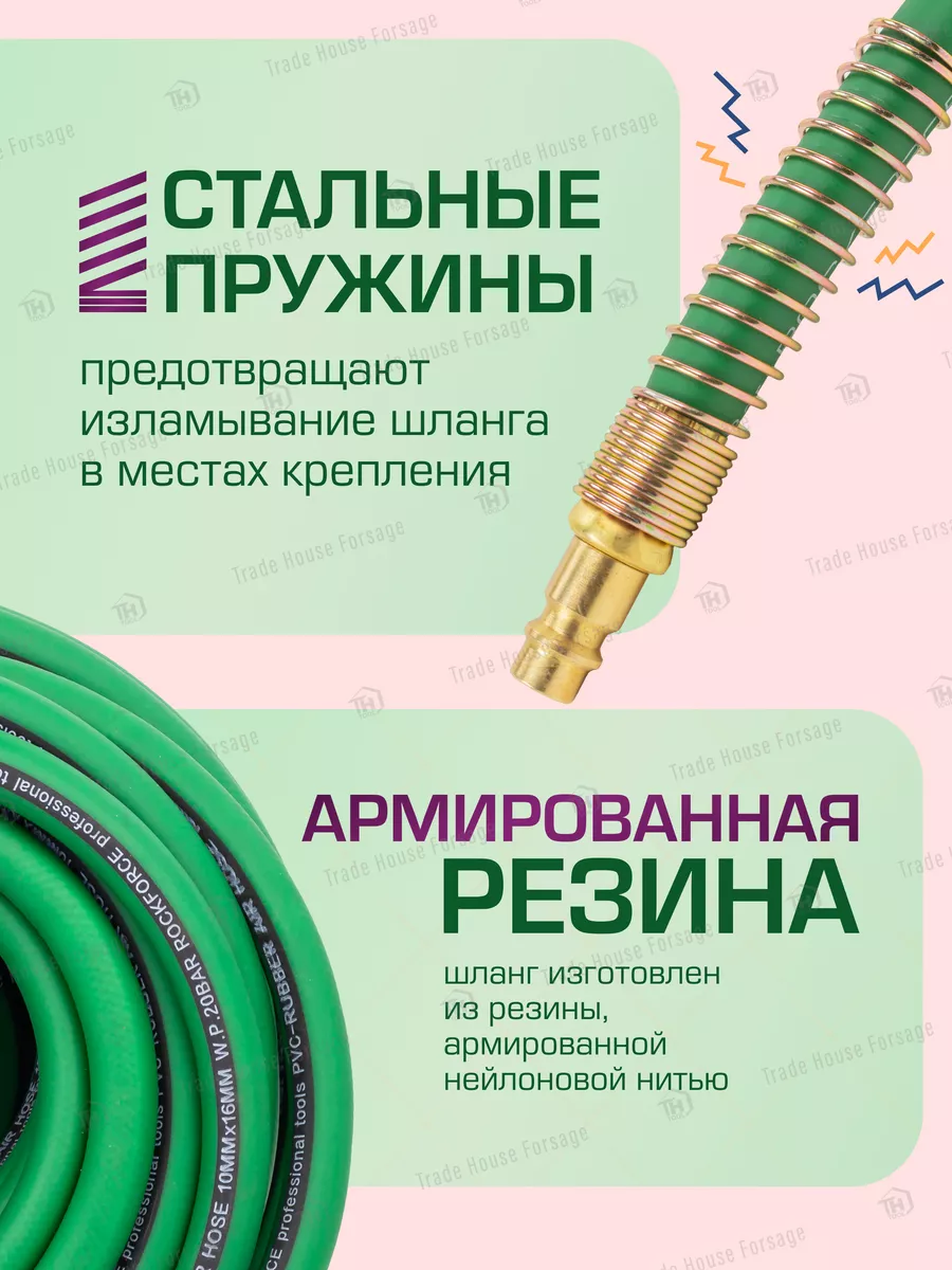 Шланг гидравлический RockForce RF-ES-2010 (57825) — фото 9