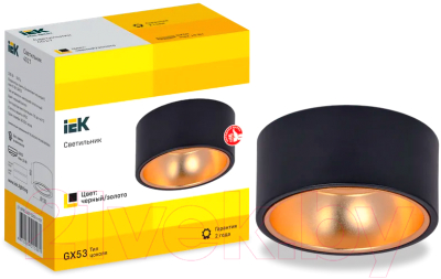 Точечный светильник IEK LT-UPB0-4017-GX53-1-K57