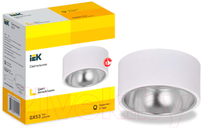 Точечный светильник IEK LT-UPB0-4017-GX53-1-K54