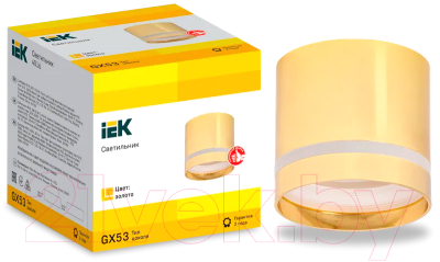 Точечный светильник IEK LT-UPB0-4016-GX53-1-K22