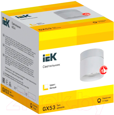Точечный светильник IEK LT-UPB0-4014-GX53-1-K01