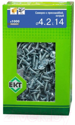 Изображение товара Саморез ЕКТ С прессшайбой 4.2х14 / BW000201 (1000шт)