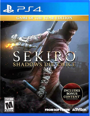 Игра для игровой консоли PlayStation 4 Sekiro: Shadows Die Twice. GOTY (RU subtitles)
