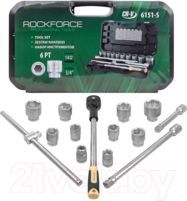 Универсальный набор инструментов RockForce RF-6151-5