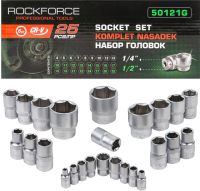 Набор головок слесарных RockForce RF-50121G - 