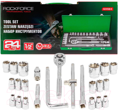 Универсальный набор инструментов RockForce RF-4245B-5