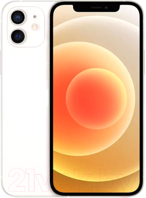 Смартфон Apple iPhone 12 128GB / 2QMGJC3 восстановленный Breezy Грейд A+ (белый)
