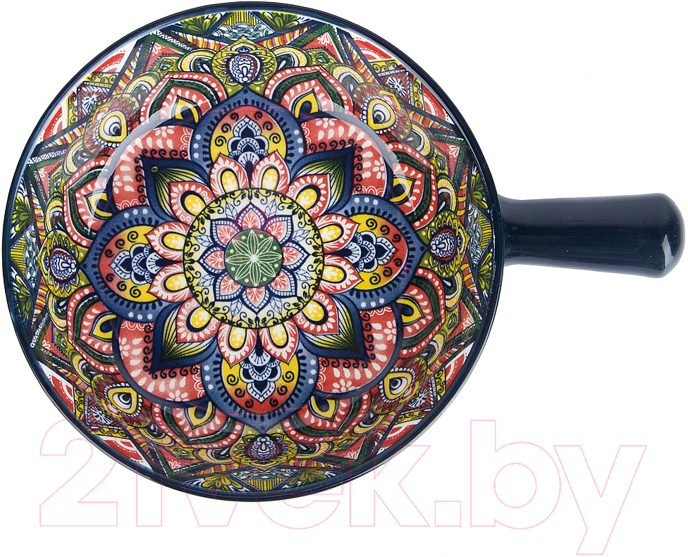 Кокотница Nouvelle С ручкой Arabesque / 0860088 (синий) — фото 2