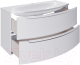 Миниатюра изображения товара Тумба под умывальник Belux Ганновер НП 110-02 (1, белый глянец)