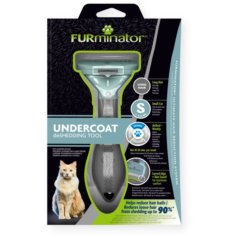 Фурминатор для животных FURminator Cat Undercoat S Long Hair 12 YA — фото 4