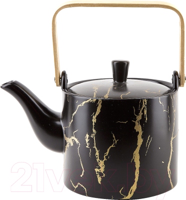 Заварочный чайник Nouvelle Черный мрамор / 0880074