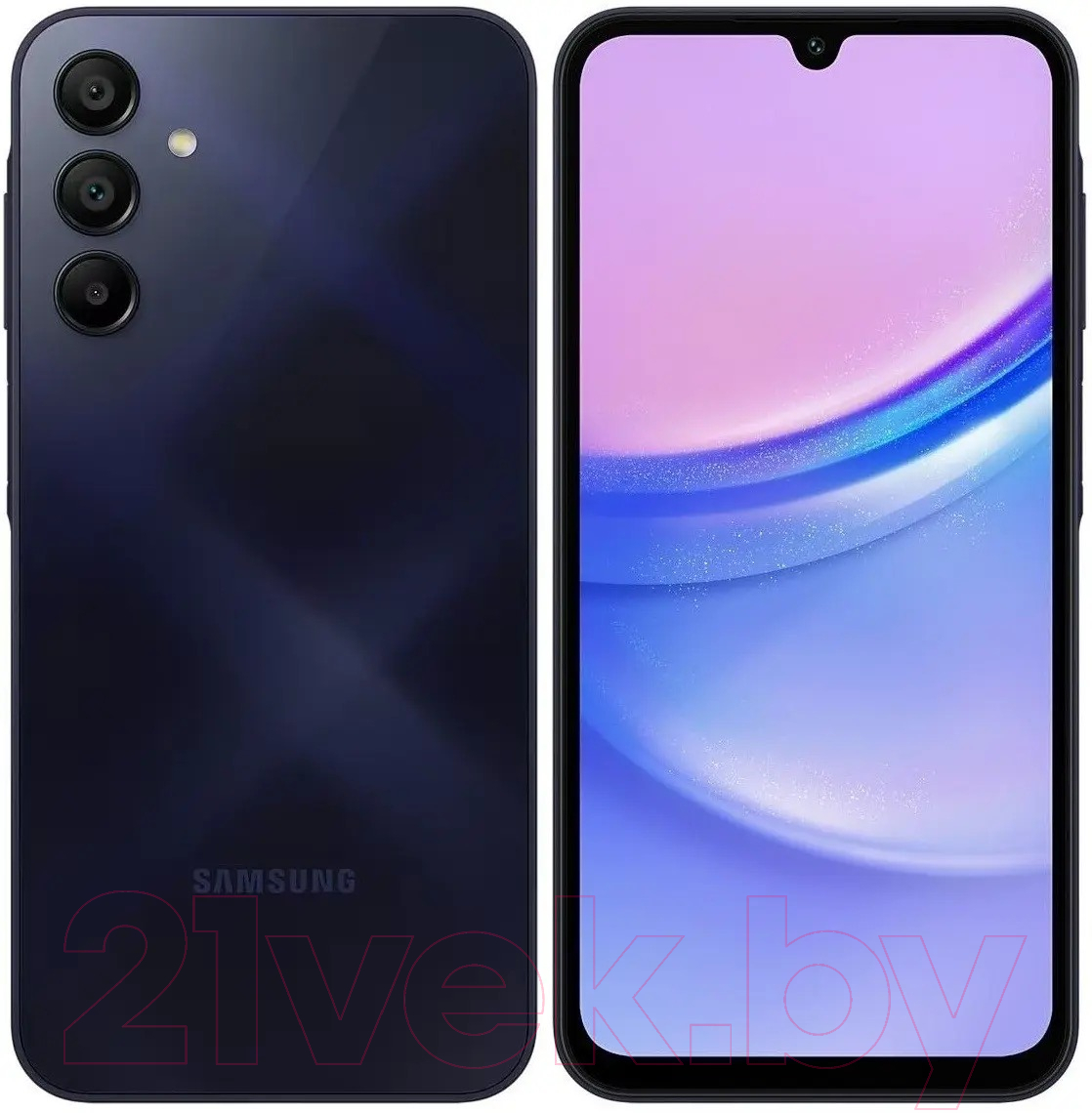 Samsung Galaxy A15 4GB/128GB / SM-A155F темно-синий Смартфон 2 SIM-карты  купить в Минске, Гомеле, Витебске, Могилеве, Бресте, Гродно