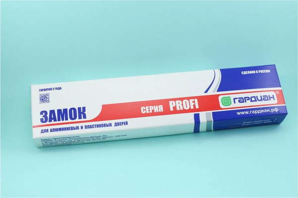 Замок врезной Гардиан Profi 25.11.16 (б/ц, с защелкой)