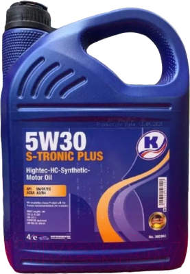 Моторное масло Kuttenkeuler S-Tronic Plus 5W30 / 300363 (4л)