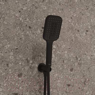 Лейка ручного душа Milardo 3F Ideal Spa ILS3FBSM18 (черный матовый)