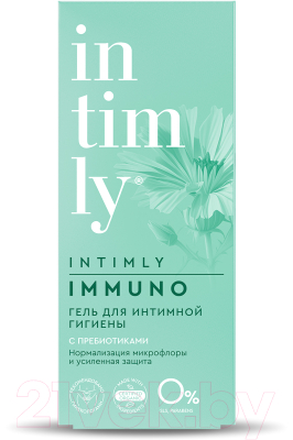 Гель для интимной гигиены Ivomed Intimly Immuno Нормализация микрофлоры и усиленная защита (220мл)