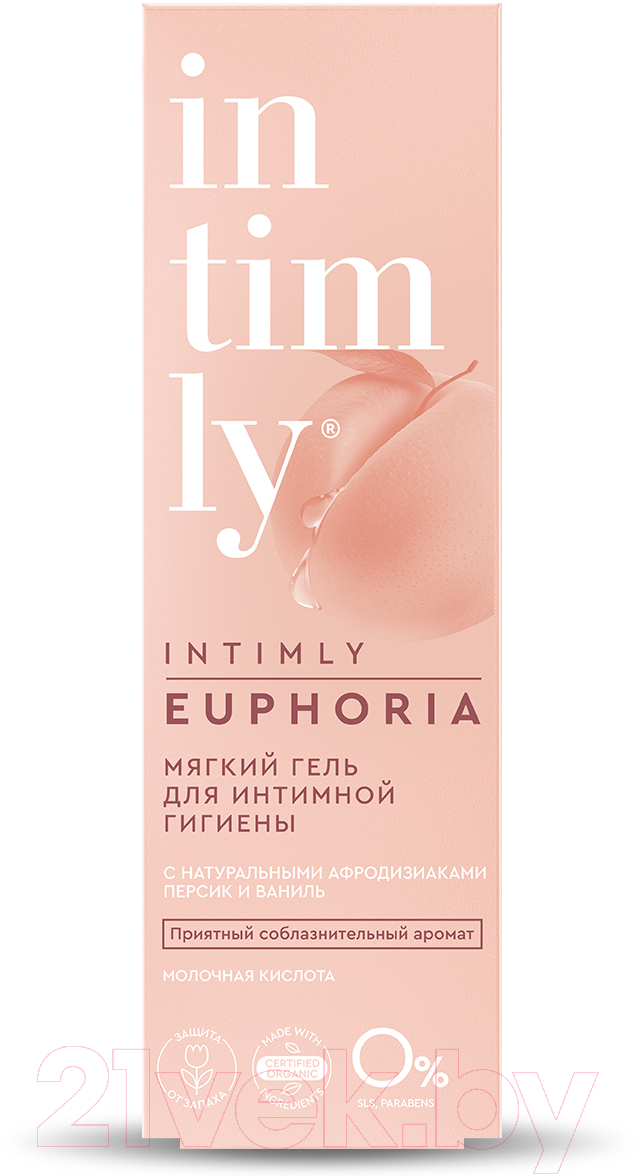 Гель для интимной гигиены Ivomed Intimly Euphoria Освежающий с натуральными афродизиаками (220мл) — фото 2