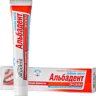 Зубная паста Альбадент Энзим Профилактическая (105г)