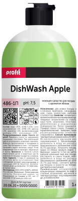 Средство для мытья посуды Pro-Brite Profit DishWash Apple 486-1П (1л)