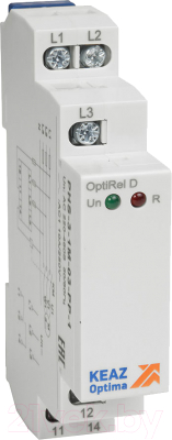 Реле контроля фаз КЭАЗ OptiRel D PHS-3-1M-03-PP-1 / 331988