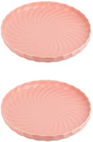 Набор тарелок Nouvelle Fresh Taste / 1730231-Н2 (Pink) - 