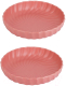 Набор тарелок Nouvelle Fresh Taste / 1730254-Н2 (Dark Pink) - 