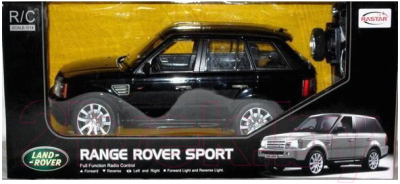 Радиоуправляемая игрушка Rastar Range Rover Sport / 28200B (черный)