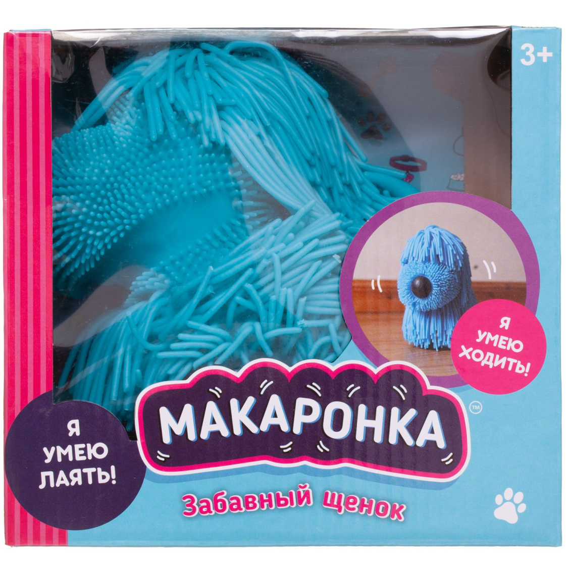 Мягкая игрушка Abtoys Макаронка Собака / PT-01847