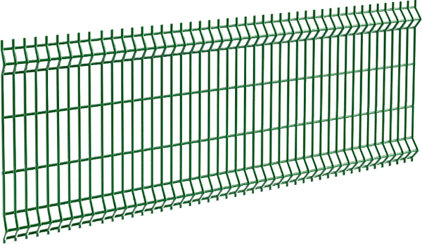 3D панель заборная Белзабор Medium RAL 7016 GL 1230x2500мм