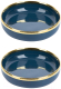 Набор тарелок Nouvelle Royal Line / 1730161-Н2 (Midnight Blue) - 