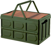 Ящик для хранения Happy Home HH-004 (30л, зеленый) - 