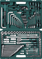 Универсальный набор инструментов Kraftool Extrem-142 / 27889-H142 (142 предмета) - 