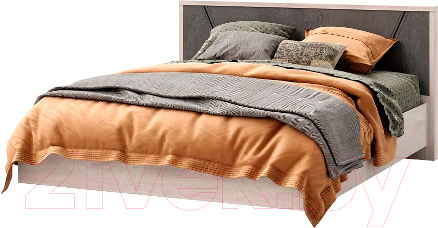Двуспальная кровать Мебель-КМК 1600 Нирвана 1 2м КМК 0745