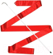 Лента для художественной гимнастики с палочкой Indigo АВ2204 (56см, красный) - 