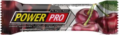 Изображение товара Набор протеиновых батончиков Power Pro PP982342 (60гx10шт, кусочки вишни)