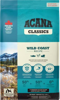 Сухой корм для собак Acana Wild Coast Recipe (9.7кг)