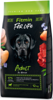 Сухой корм для собак Fitmin Dog For Life Adult с мясом (12кг) - 