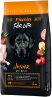 Сухой корм для собак Fitmin Dog For Life Junior Large Breed (12кг) - 