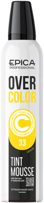 Тонирующий мусс для волос Epica Professional Overcolor (250мл, лимон)