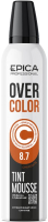 Тонирующий мусс для волос Epica Professional Overcolor (250мл, шоколад) - 