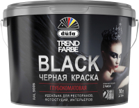 Краска Dufa ВД Trend Farbe Black (10л, RAL 9005 черный) - 