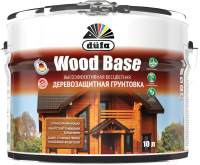 Грунтовка Dufa Wood Base (10л, бесцветный)