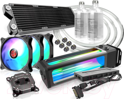 Модульная система жидкостного охлаждения Raijintek Scylla Elite CA360 / 0R10B00218