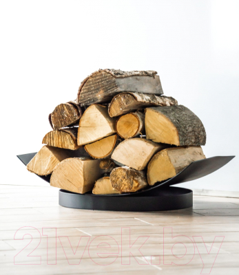 Дровница для камина Fire&Wood Madrid 560x380x150 (черный)