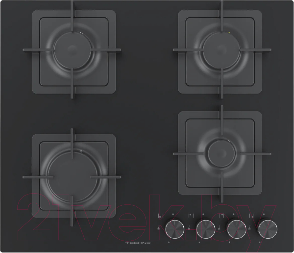 Газовая варочная панель TECHNO HG2404GFBV