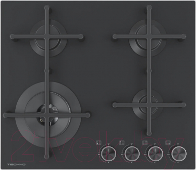 Газовая варочная панель TECHNO HG4404GFBV