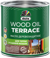 Масло для древесины Dufa Wood Oil Terraсe (800мл, бесцветный) - 