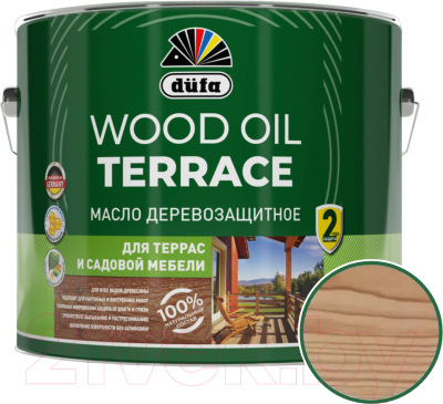 Масло для древесины Dufa Wood Oil Terraсe (2л, дуб)