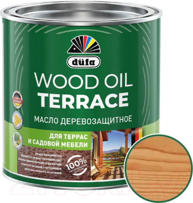 Масло для древесины Dufa Wood Oil Terraсe (900мл, лиственница)